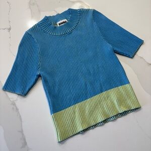 • Bimba Y Lola Mock Neck Sweater •